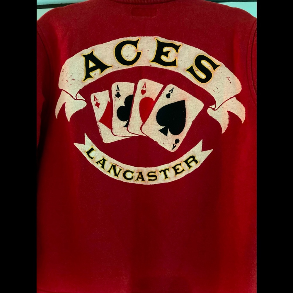 Lucky Brand Vintage Inspired Four Aces Lancaster Zip Up Jacket - Picture 3 of 6